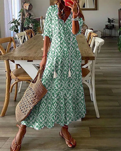 Dianna™ - Sukienka Boho zakrywająca brzuch