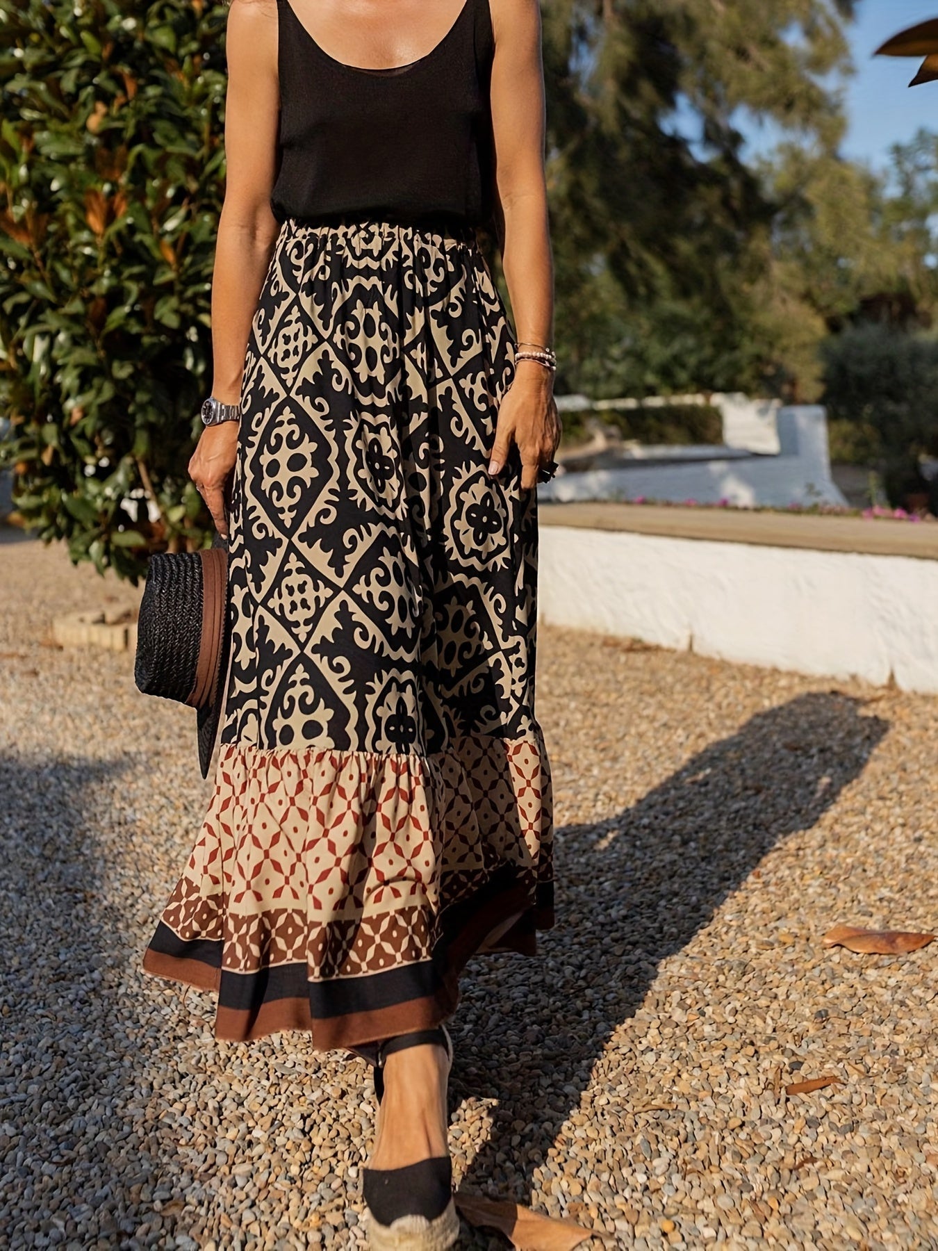 Cassey™ - Spódnica w stylu boho
