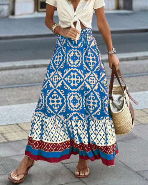 Cassey™ - Spódnica w stylu boho