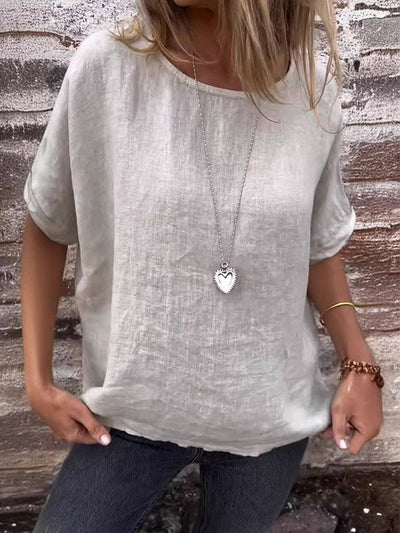 Casia™ - Minimalistyczny, zrelaksowany top