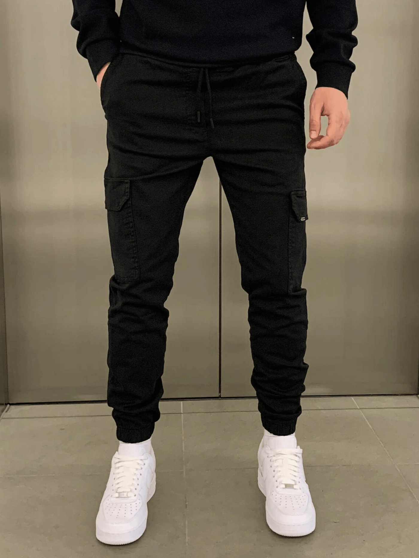Emile - Modne joggery cargo