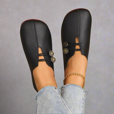 Kreszentia | Zamszowe loafersy Premium z koziej skóry