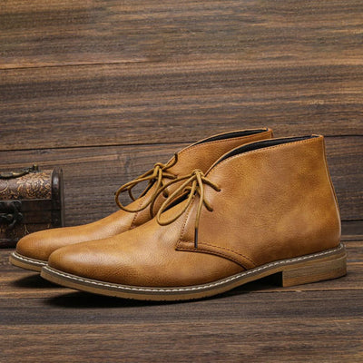 Herold™ | Skórzane buty chukka