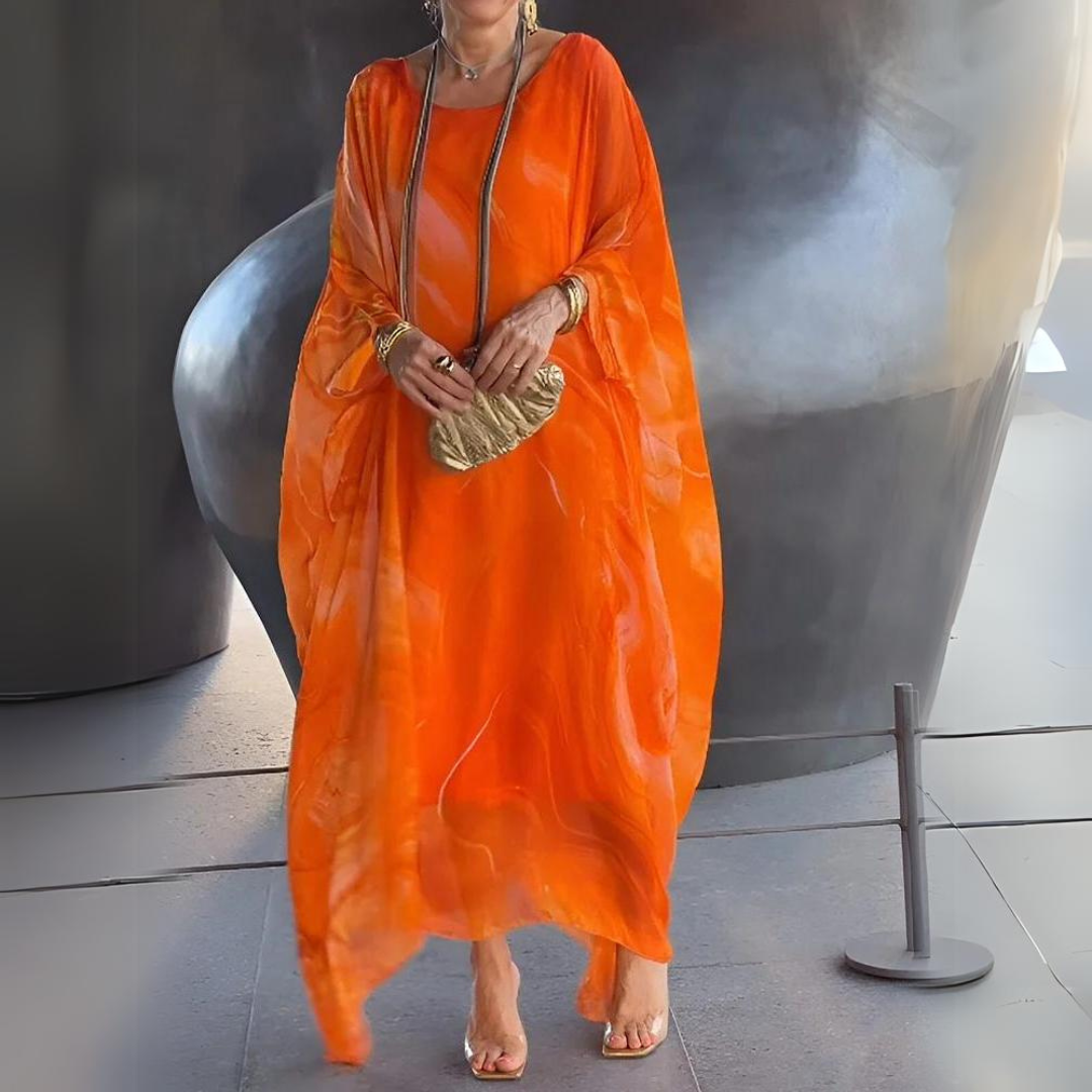 Giulia™ - Elegancka sukienka z jedwabnego szyfonu