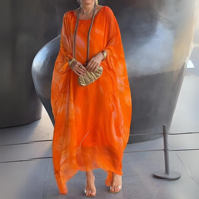 Giulia™ - Elegancka sukienka z jedwabnego szyfonu