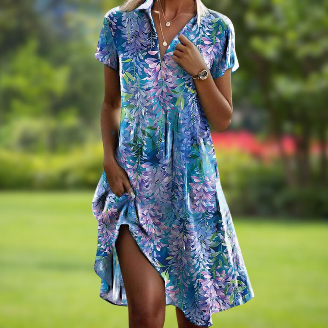 Blaire™ - Elegancka Sukienka w Stylu Chic