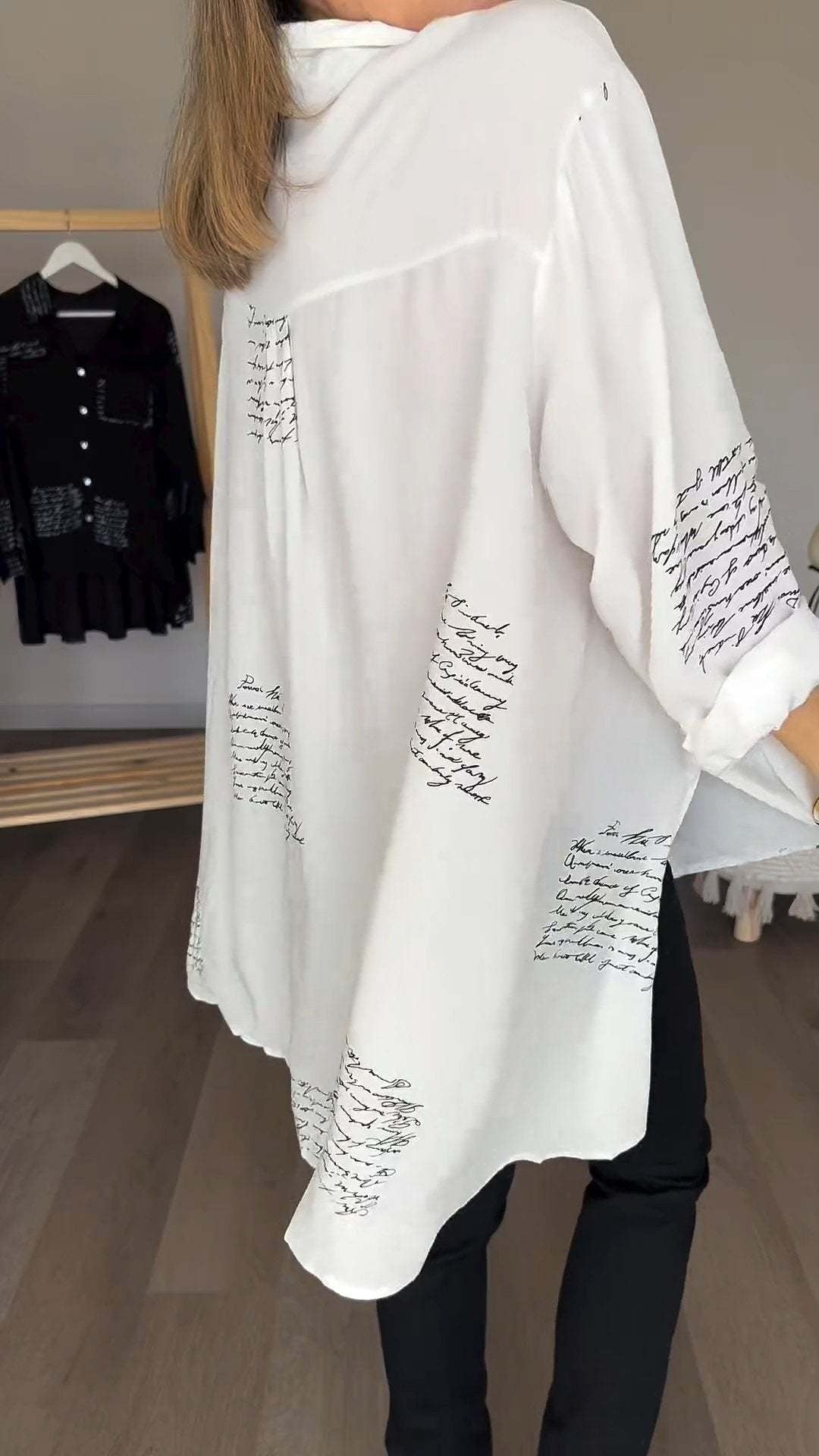 Callista™ - Odręczna koszula zapinana na guziki