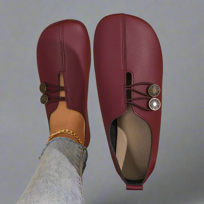 Kreszentia | Zamszowe loafersy Premium z koziej skóry