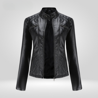 Robyn™ elegancka kurtka skórzana