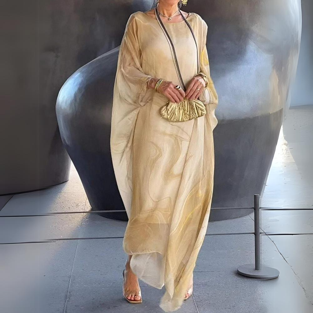 Giulia™ - Elegancka sukienka z jedwabnego szyfonu
