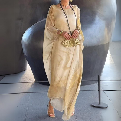 Giulia™ - Elegancka sukienka z jedwabnego szyfonu