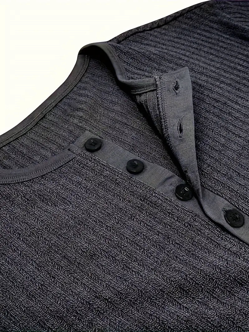 Bergman | koszulka z krótkim rękawem z bawełny organicznej Henley