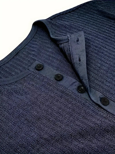 Bergman | koszulka z krótkim rękawem z bawełny organicznej Henley