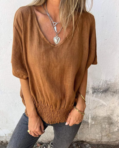 JENNY™ - Zrelaksowany letni top