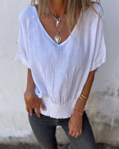 JENNY™ - Zrelaksowany letni top