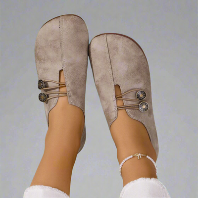 Kreszentia | Zamszowe loafersy Premium z koziej skóry