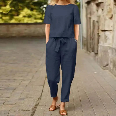 Charm™ - Szykowny dwuczęściowy zestaw wypoczynkowy