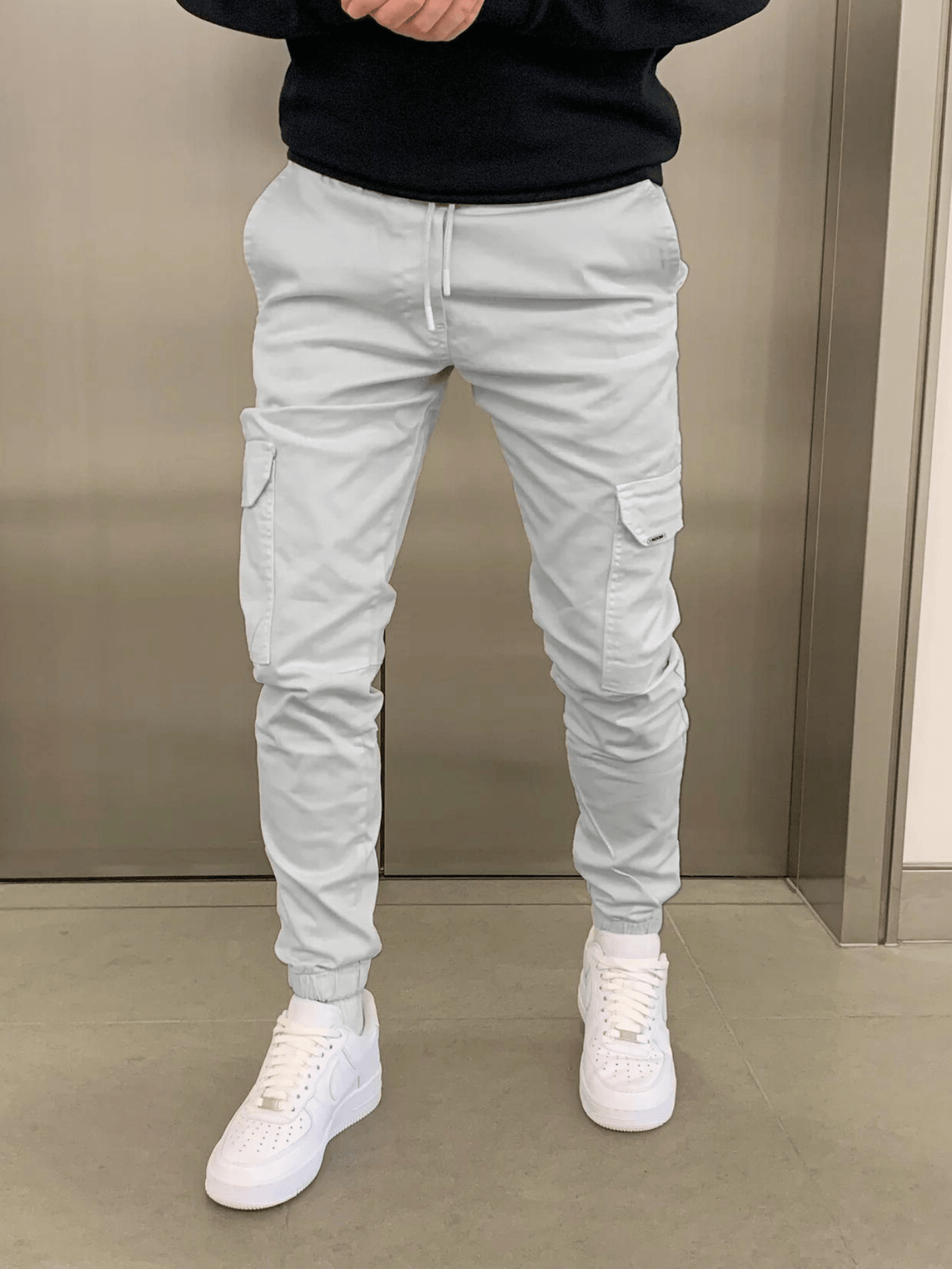 Emile - Modne joggery cargo