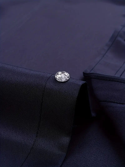 Schiller | Elegancka koszula z podwójnym kołnierzykiem i górnymi guzikami