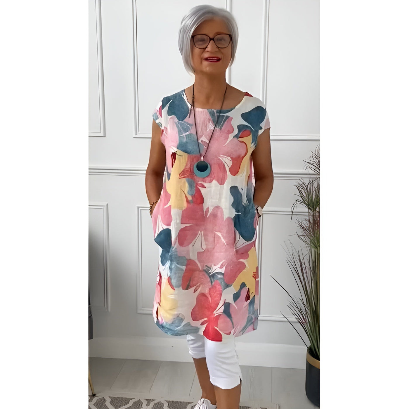 Anita™ | Wyrafinowana sukienka koszulowa