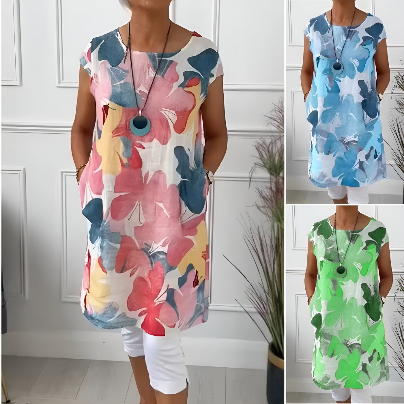 Anita™ | Wyrafinowana sukienka koszulowa