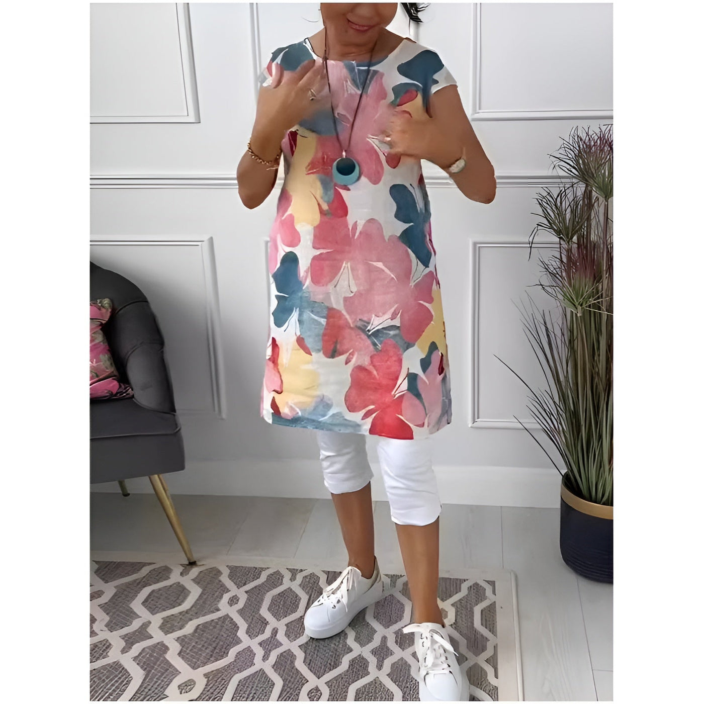 Anita™ | Wyrafinowana sukienka koszulowa