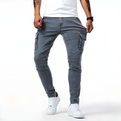 Samuel™ | Rozciągliwe spodnie jeansowe cargo