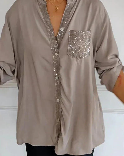 Elaine™ - Szykowny top w stylu glamour
