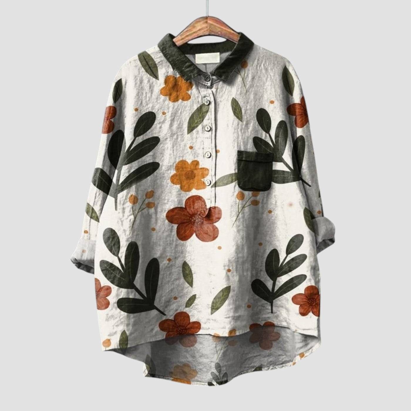 Ottavia - Modny top z nadrukiem