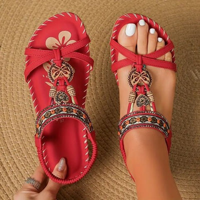 Katherine - płaskie sandały boho