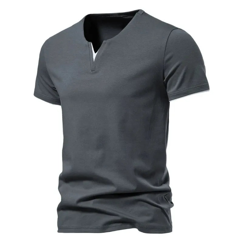 Elias| Męskie koszulki rekreacyjne slim fit