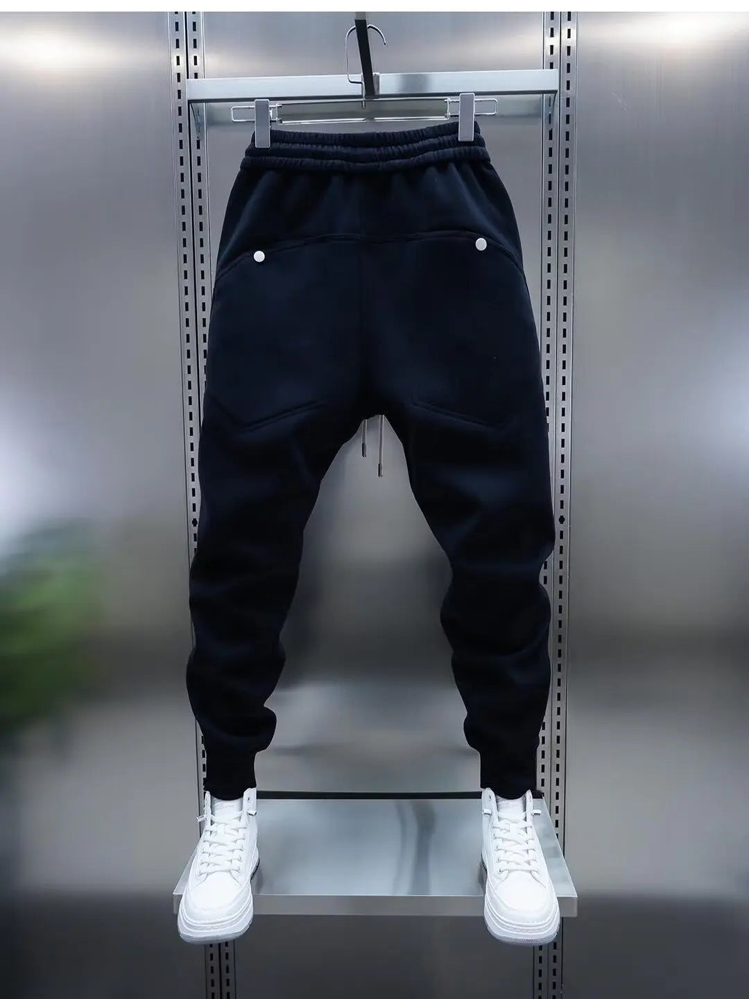 Mathieu | Casualowe spodnie slim fit z kieszeniami
