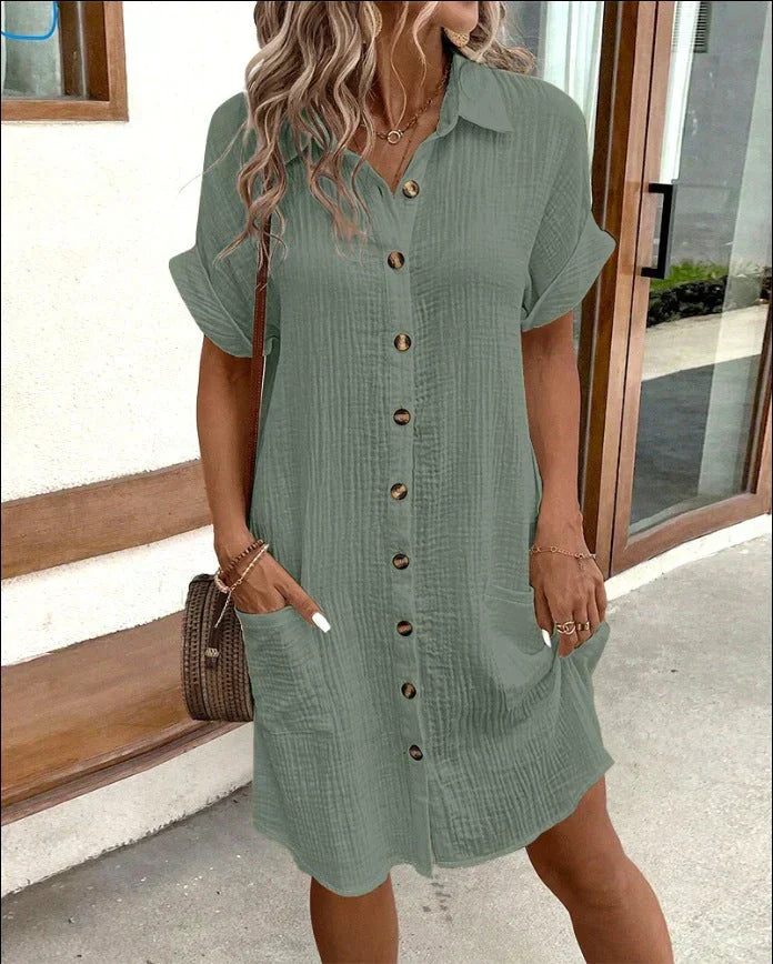 Beatrice™ - Stylowa sukienka polo