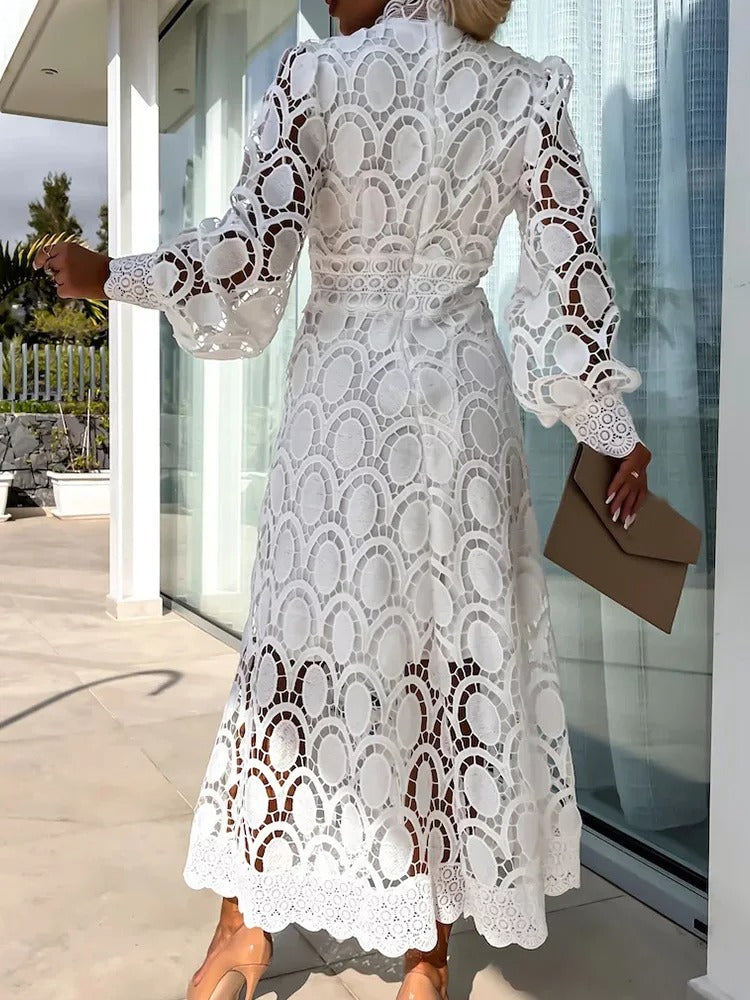 Paloma - Elegancka dopasowana sukienka