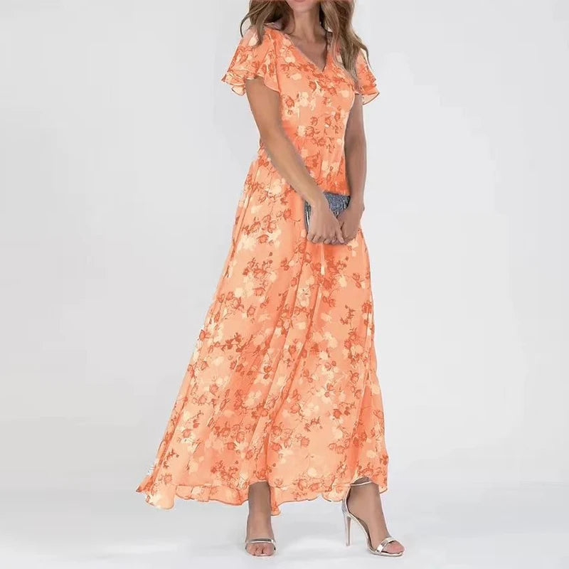 VICTORIA™ - Glamour Sukienka z Pokryciem Brzucha