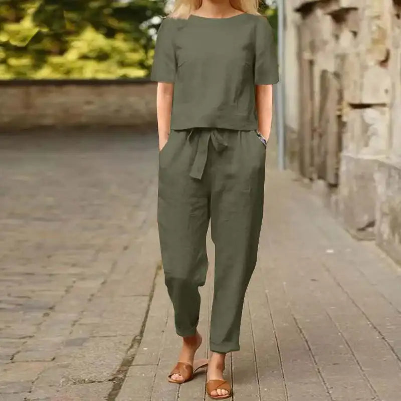 Charm™ - Szykowny dwuczęściowy zestaw wypoczynkowy